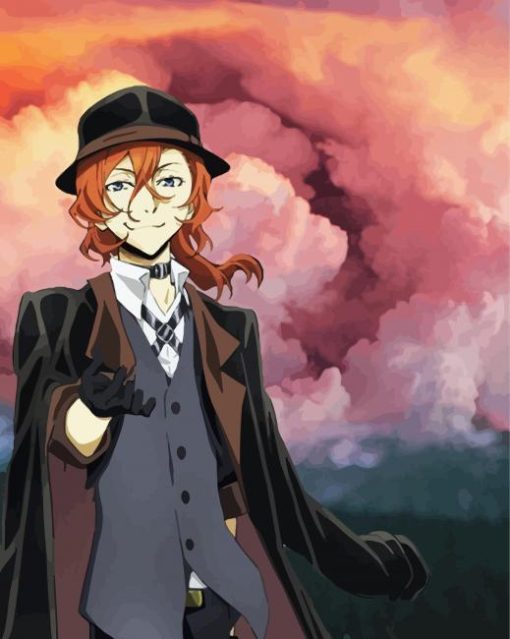 Chuuya Nakahara Anime paint by numbers