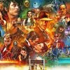 Classic Movies Collage paint by numbers