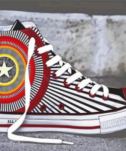 Converse Shoe Paint By Numbers