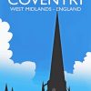 Coventry England Poster paint by numbers