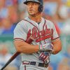 Dan Uggla Baseball Player paint by numbers