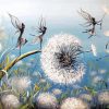 Dandelion Fairies Dance paint by numbers