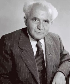 David Ben Gurion paint by numbers