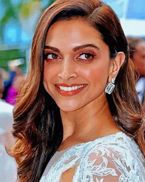 Deepika Padukone paint by numbers