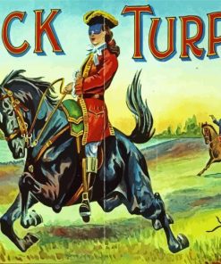 Dick Turpin Art paint by numbers