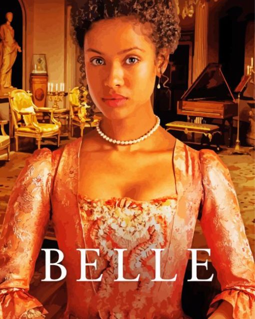 Dido Belle Movie Poster paint by numbers