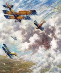 Dogfight Art paint by numbers