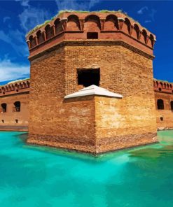 Dry Tortugas Building paint by numbers