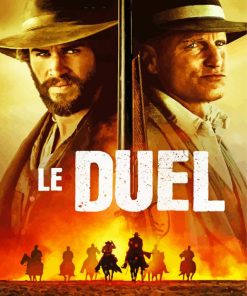 Duel Movie Poster paint by numbers