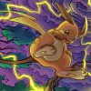 Electric Raichu Species paint by numbers