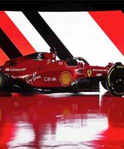 F1 Ferrari Car paint by numbers