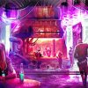 Fantasy Night Club Art paint by numbers