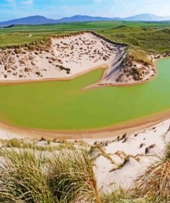 Faraid Head Dune Lagoon paint by numbers