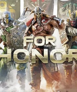 For Honor Game Poster paint by numbers