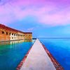 Fort Jefferson Sunset Paint By Numbers