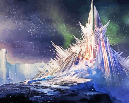 Fortress Of Solitude Art paint by numbers