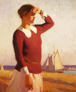 Frank Weston Benson paint by numbers