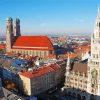 Frauenkirche Marienplatz paint by numbers