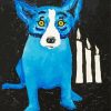 George Rodrigue Art paint by numbers