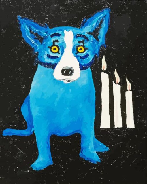 George Rodrigue Art paint by numbers