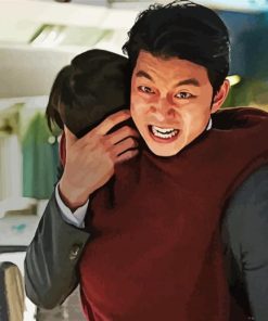 Gong Yoo Train To Busan paint by numbers