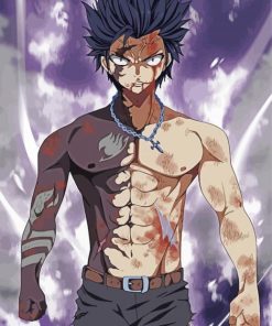 Grey Fullbuster paint by numbers