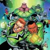 Green Lantern Comic paint by numbers