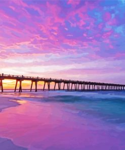 Gulf Of Mexico Beach paint by numbers