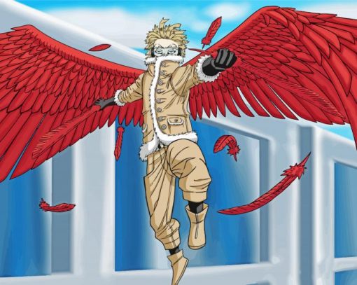 Hawks Keigo Takami paint by numbers