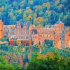 Heidelberg Castle paint by numbers