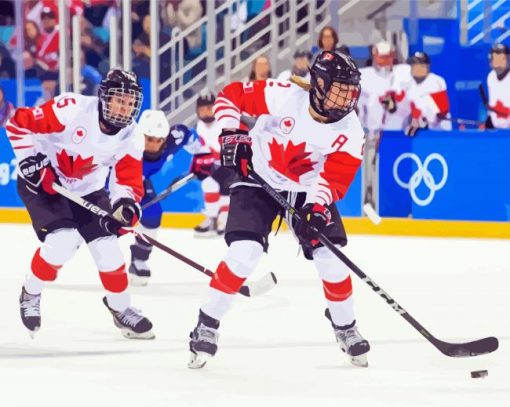 Hockey Canada Players Paint By Numbers