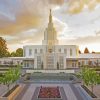 Idaho Falls Temple paint by numbers