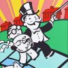 Illustration Monopoly Paint By Numbers