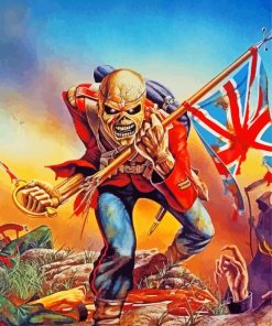 Iron Maiden Art paint by numbers