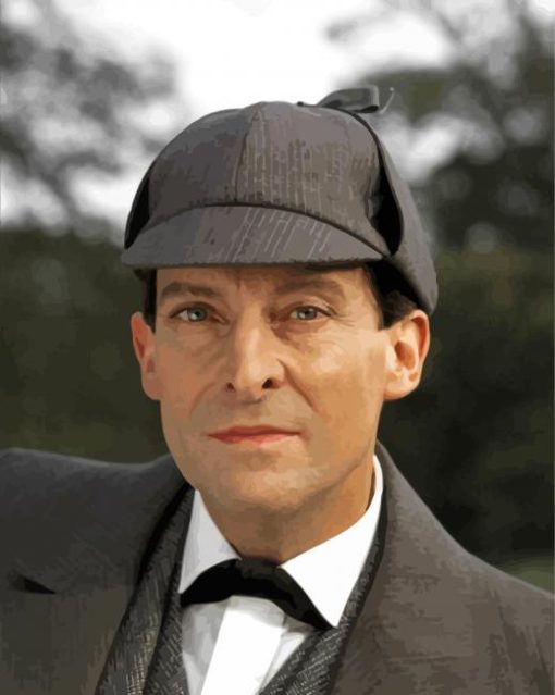 Jeremy Brett paint by numbers