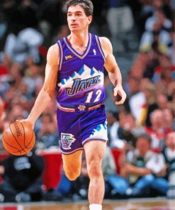 John Stockton American Player paint by numbers