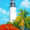 Key West Lighthouse Art paint by numbers