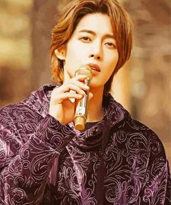 Kim Hyun Joong Actor paint by numbers