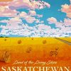 Land Of The Living Skies Saskatchewan Poster paint by numbers