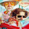 Las Vegas Fear And Loathing Illustration paint by numbers