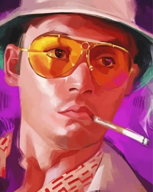 Las Vegas Fear And Loathing paint by numbers