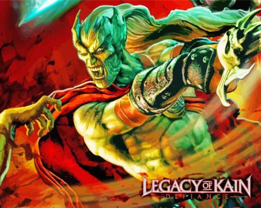 Legacy Of Kain Character paint by numbers