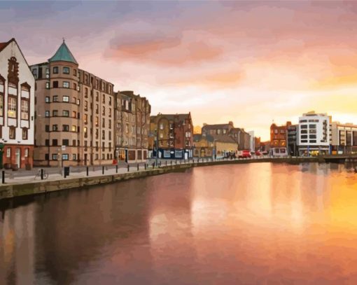 Leith Sunset Paint By Numbers