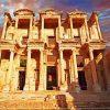 Library Of Celsus Ephesus paint by numbers