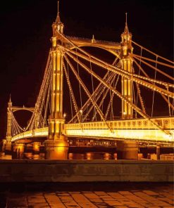 London Albert Bridge Paint By Numbers