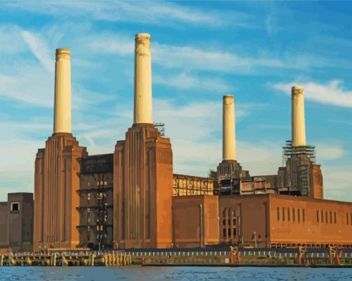 London Battersea Power Station Paint By Numbers