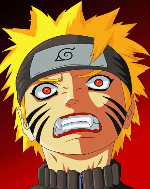 Mad Naruto paint by numbers