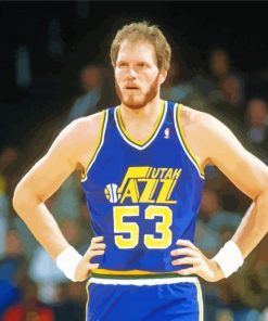 Mark Eaton Professional Player paint by numbers