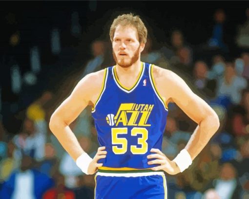 Mark Eaton Professional Player paint by numbers