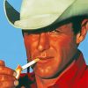 Marlboro Man Art paint by numbers